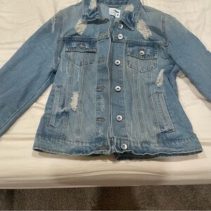 Levi's Distressed Denim Jacket
